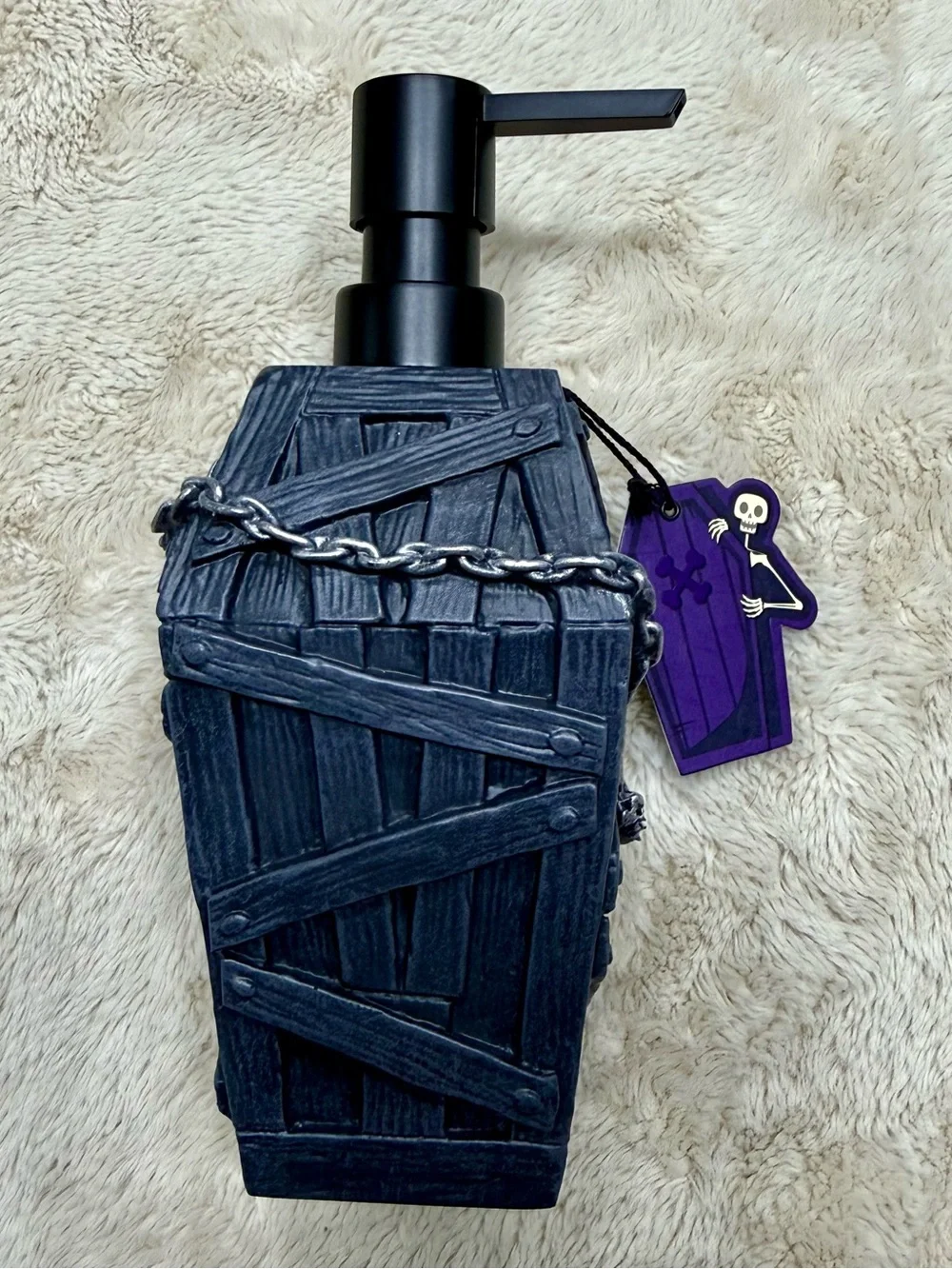 Halloween Coffin Soap Pump